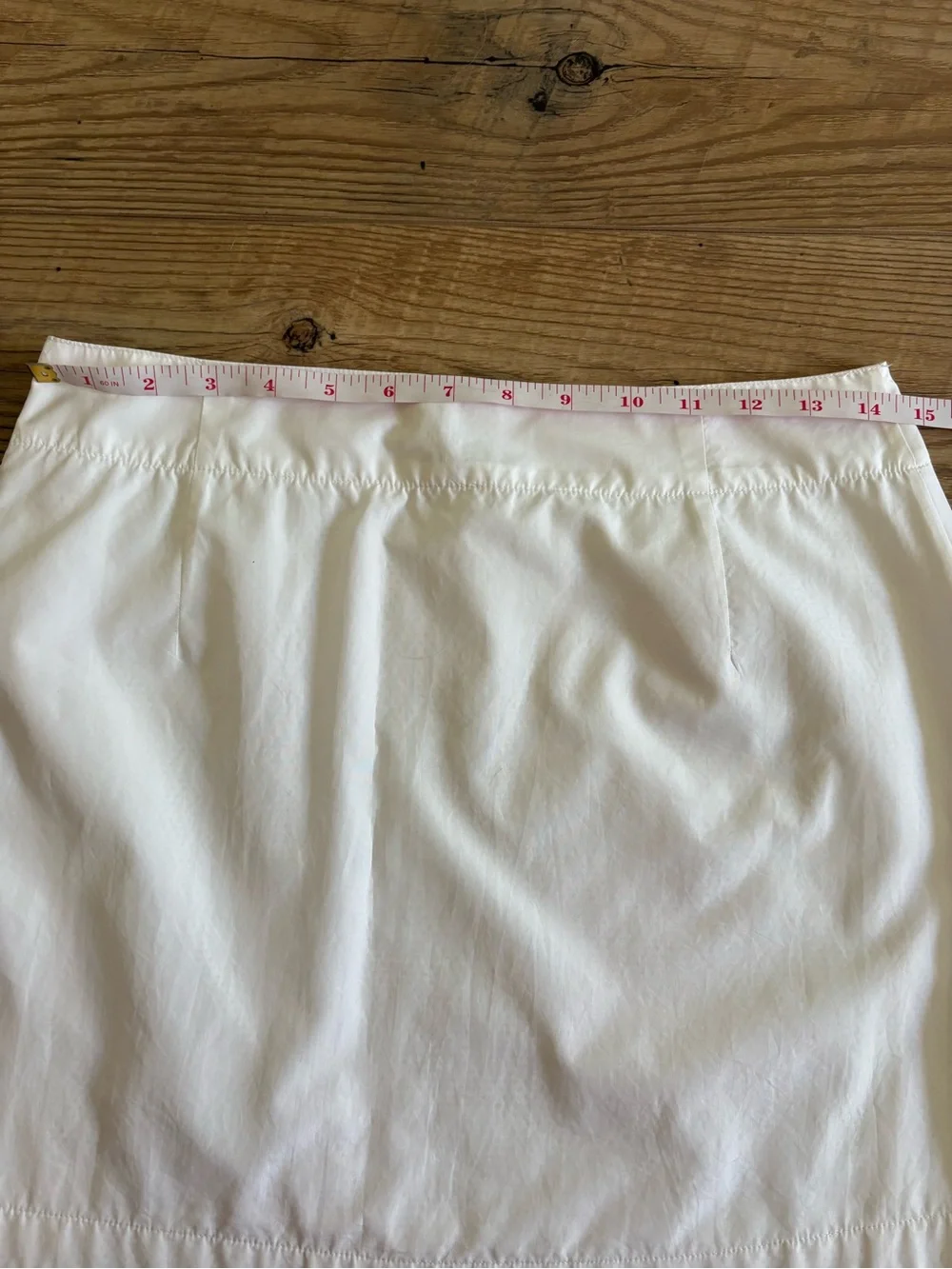 Vintage Nike White Side Zip Mini Tennis Skirt Small
